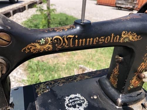 Minnesota Model A Treadle Sewing Machine Head Only, Antique Serial#1271577