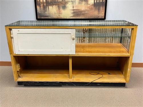 Home & Living > Furniture > Dining Room Furniture > Buffets & China Cabinets - 69" Store Counter Display Case, Mercantile...