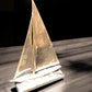 Home & Living > Home Decor > Home Accents > Statues - Sailboat Sculpture, Metal Bookend Paperweight, Nautical Study Librar...