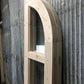Arched French Double Doors (32x80.5) 3 Pane Glass European Styled Doors O15