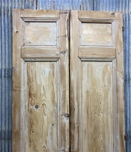 Home & Living > Home Improvement > Doors & Locks > Doors - Antique French Double Doors (39.75x97.5) European Doors, Flat P...