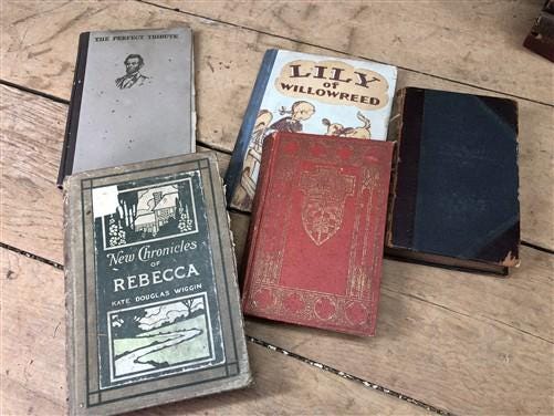 1842-1937 Book Lot, Castles Drama Devotion History Literature Poetry Textbook C