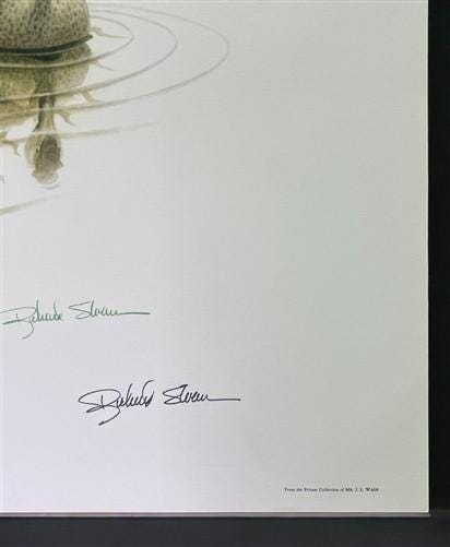 Art & Collectibles > Prints > Lithographs - Richard Sloan, Green Winged Teal, Signed Print, 28x22, Wade Collection, Plate...