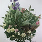 Art & Collectibles > Prints > Lithographs - Maryrose Wampler, Iris & Old Roses, Signed Print, 28x22 Wall Art, Plate 3 by T...