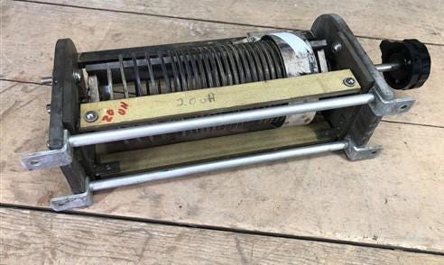 E. F. Johnson 226-2-3 Variable High Power Roller Inductor Antenna Tuner W/ Dial