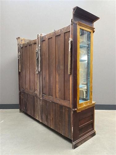 Home & Living > Furniture > Office Furniture - 8' Retail Store Display Cabinet, Vintage Apothecary, Backbar, Display Case,...