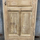 Antique French Single Door (32x92.5) Glass Pane Door with Jamb, Encased Door T38