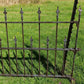 Home & Living > Outdoor & Gardening > Garden Decoration > Yard Art - Wrought Iron Vintage Fence Panel (95x36.5) Architectu...
