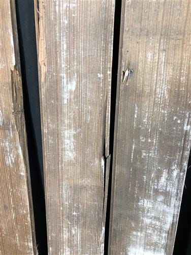 Home & Living > Home Improvement > Moldings & Trim - 8 Reclaimed Wainscoting Bead Board Pieces, Architectural Salvage Vint...