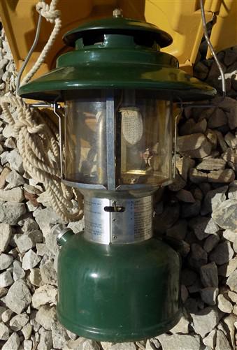 Toys & Games > Sports & Outdoor Recreation > Camping - 1976 Coleman Lantern Big Hat Model 228J, & Clamshell Carry Case, Vi...