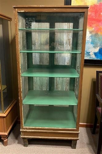 Home & Living > Furniture > Entryway & Mudroom Furniture - Meyer Drug Company, Vintage Medical Cabinet, Dental, Hospital P...