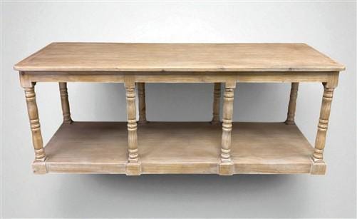7' Kitchen Island, Store Counter, Display Table, Natural Harvest Table, Buffet C