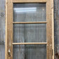 Antique French Single Door (32.5x83) Glass Pane Door with Jamb, Encased Door T40