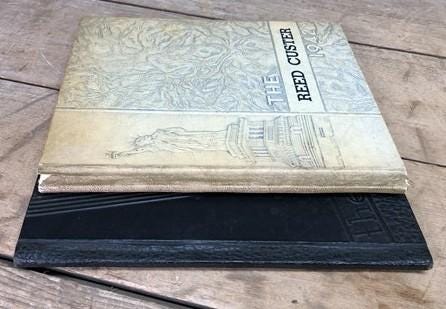 1941 1942 Reed Custer Township Illinois High School Yearbooks, WW2 Era Yearbook