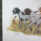 Art & Collectibles > Prints > Lithographs - Ernest Hart, English Pointer, Signed Dog Print, 28x22, Wade Collection, Plate...