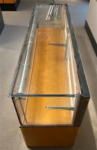 Home & Living > Furniture > Dining Room Furniture > Buffets & China Cabinets - 69" Store Counter Display Case, Mercantile...