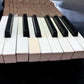 15 Black White Piano Keys, Vintage Piano Parts, Art Craft Supplies, Steampunk H