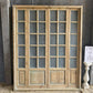 Antique French Double Doors (71x88) Frosted Glass European SideLite Jamb C14