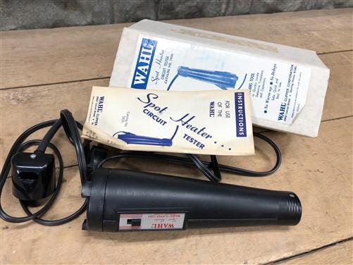 Electronics & Accessories > Parts & Electrical - Wahl, Vintage Thermal Spot Heater Circuit Tester, Heat Gun Model 5800 in...