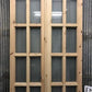 French Double Door (36x96.5) 8 Pane Frosted Glass Door European Styled EM53