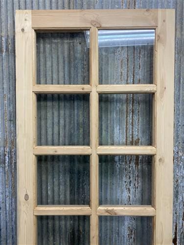 Home & Living > Home Improvement > Doors & Locks > Doors - French Single Door (30x80.75) 8 Pane Glass Door European Styled...