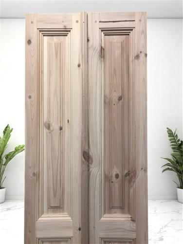 French Double Doors (21x80.5) Raised Panel Doors, European Styled Doors NM11