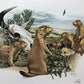 Art & Collectibles > Prints > Lithographs - Richard Timm, Prairie Dog, Signed Print, 28x22 Wade Collection, Plate 29 by Th...