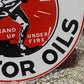 Art & Collectibles > Collectibles > Advertisements - Pan Am Motor Oils Sign, 2 Sided Metal Porcelain Advertising Sign, Gas...