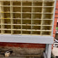 Hardware Store Cabinet, Railroad Post Office Mail Sorter, Bolt Bin, Cubbyhole, A
