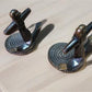 Home & Living > Home Decor > Home Accents > Bookends - Nautical Ship Anchor Rope Bronze Bookends, Vintage Library, Brass D...