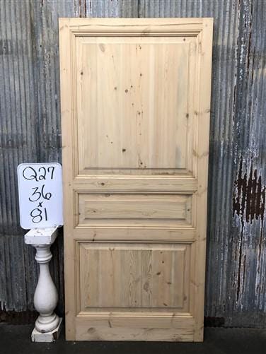 Home & Living > Home Improvement > Doors & Locks > Doors - French Single Door (36x81) Pine Interior Door, European Rustic...