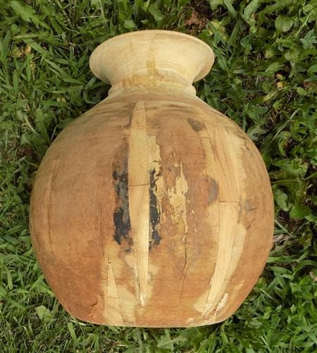 Home & Living > Home Decor > Home Accents > Vases - Water Jug, Wood Pot, Wood Vase, Rustic Planter, Modern Farmhouse, Euro...