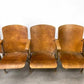 6 Vintage Wood Folding Theater Seats, Auditorium Seats, Entryway Bench, E3