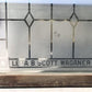 Home & Living > Home Improvement > Windows - Etched Frosted Clear Glass Vintage Church Window, Architectural Art Glass, G...