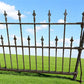 Home & Living > Outdoor & Gardening > Garden Decoration > Yard Art - Wrought Iron Vintage Fence Panel (88.5x43) Architectu...