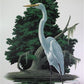 Art & Collectibles > Prints > Lithographs - Richard Sloan, Great Egret, Signed Print, 28x22, Wade Collection, Plate 37 by...