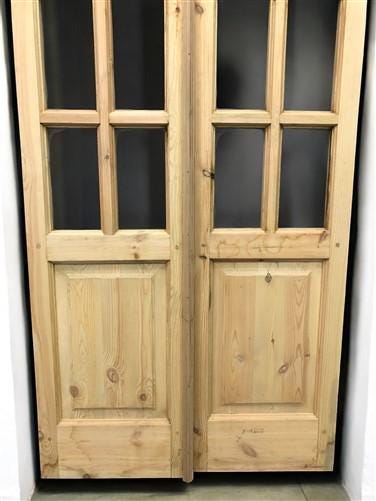 Home & Living > Home Improvement > Doors & Locks > Doors - French Double Door (36x84) 8 Pane Frosted Glass Door European S...
