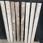 Craft Supplies & Tools > Raw Materials > Wood > Boards & Planks - 8 Reclaimed Wainscoting Bead Board Pieces, Architectural...
