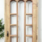 Antique French Single Door (31x78.5) Glass Pane Door with Jamb, Encased Door T41
