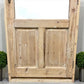 Antique French Single Door (35.5x82) Glass Pane Door with Jamb, Encased Door T25