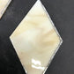 10 Stained Slag Glass Diamond Panes, Reclaimed Church Window Art Glass Pieces E