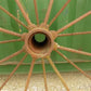 2 Cast Iron Implement Wheels, Wagon Wheel, Tractor Steel Rims, Industrial Age E