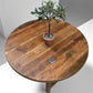 Home & Living > Furniture > Dining Room Furniture > Kitchen & Dining Tables - Rustic Round Table, Vintage Dining Room Tabl...