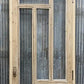 Antique French Single Door (27.5x82) Glass Pane Door with Jamb, Encased Door T13
