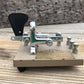 Telegraph Key, Morse Code, Vibrokeyer, Ham Radio, Iambic Paddles, Vibroplex, D