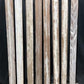Home & Living > Home Improvement > Moldings & Trim - 8 Reclaimed Wainscoting Bead Board Pieces, Architectural Salvage Vint...