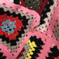 Home & Living > Bedding > Blankets & Throws > Afghans - Crocheted Afghan Blanket, Vintage Handmade Knit Throw, Couch Lap B...