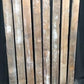 Craft Supplies & Tools > Raw Materials > Wood > Boards & Planks - 8 Reclaimed Wainscoting Bead Board Pieces, Architectural...