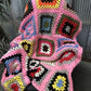Home & Living > Bedding > Blankets & Throws > Afghans - Crocheted Afghan Blanket, Vintage Handmade Knit Throw, Couch Lap B...