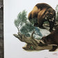 Art & Collectibles > Prints > Lithographs - Richard Timm, Wolverine, Signed Print, 28x22 Wade Collection, Plate 14 by The...